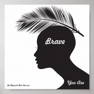 Salon Poster Priming Words Hypnotic Hair Dresser