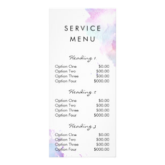 salon service menu impermeabilizante de pintura aq