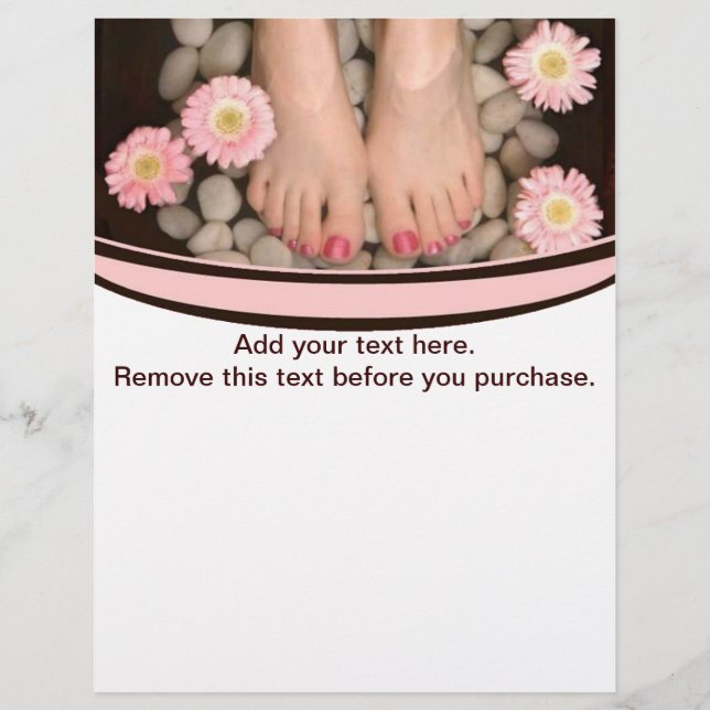 Salon Spa Flyer (Frente)