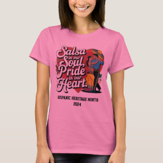 Salsa em nossa camisa de almas - Celebre o hispâni