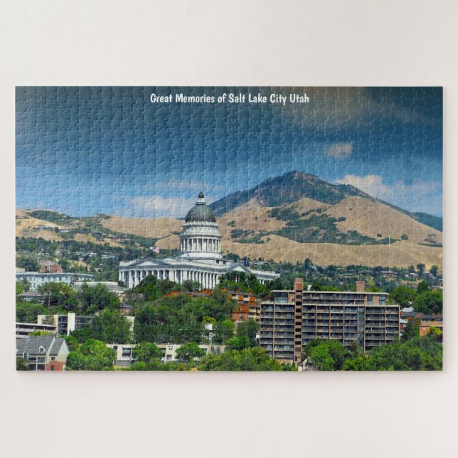Salt Lake City Utah. Quebra-cabeça (Horizontal)