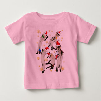 Saltando o grupo da camisa dos gatinhos do Natal