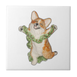 Salte para a alegria! Azulejo do Corgi