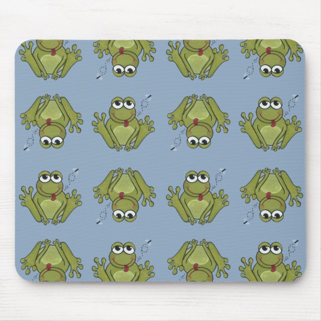 Salte para a alegria Mousepad (Frente)