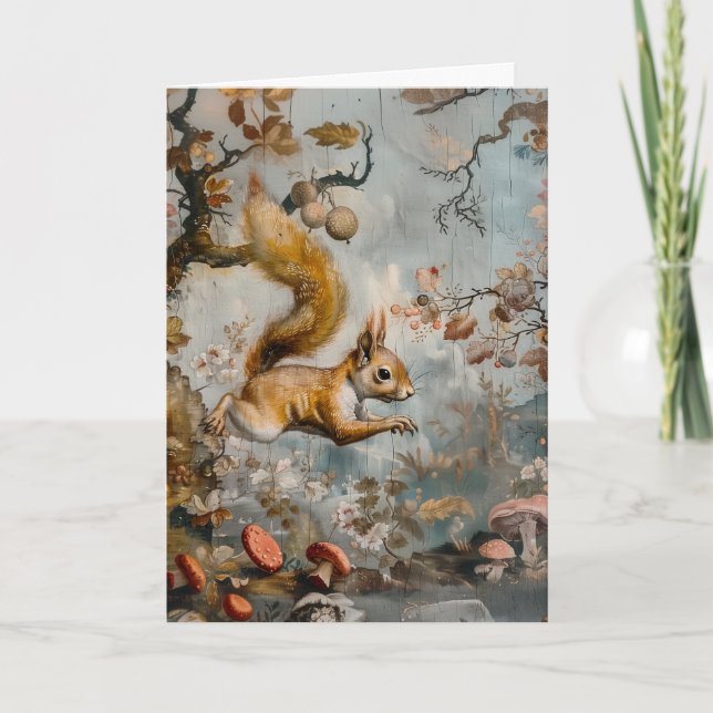 Salto - Cartão de Saudação Dobrado (Frente)