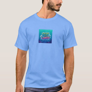 Salto em Design de camiseta dos Lagos