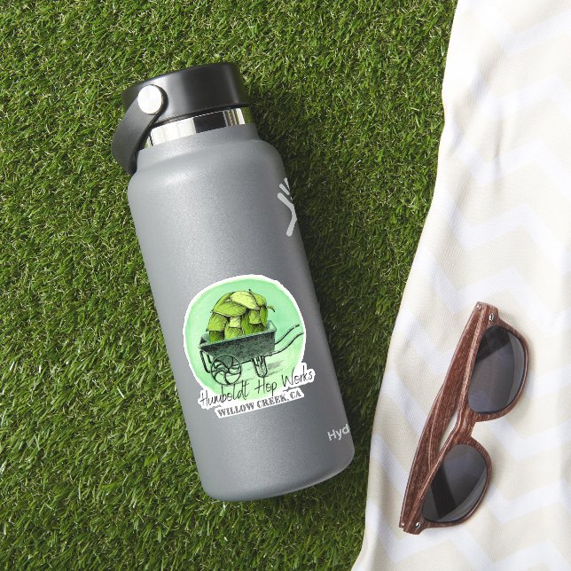 Salto Humboldt funciona com adesivo (HydroFlask Insitu)
