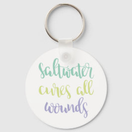 Saltwater captura todas as feridas Chaveiro