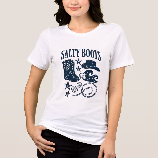 Salty Boots Coastal Cowgirl (Frente)