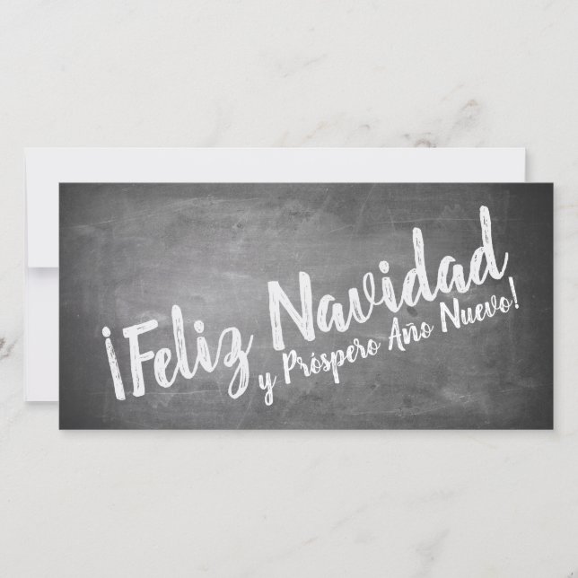 Saludos de Navidad em La Pizarra (Frente)