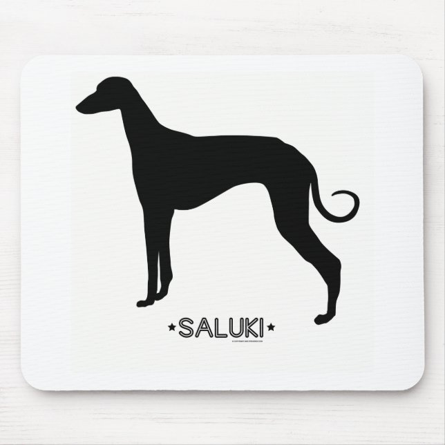 Saluki Mousepad (Frente)