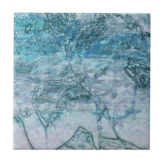 Salva Náutica Azul Verde-Teal (Frente)