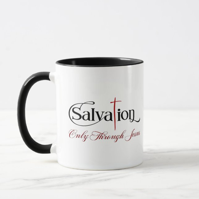 Salvação apenas através da caneca de café Jesus (Esquerda)