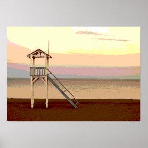 Salvador na praia Poster