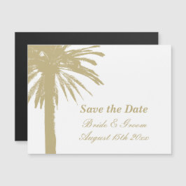 Salvamento magnético personalizado do casamento em