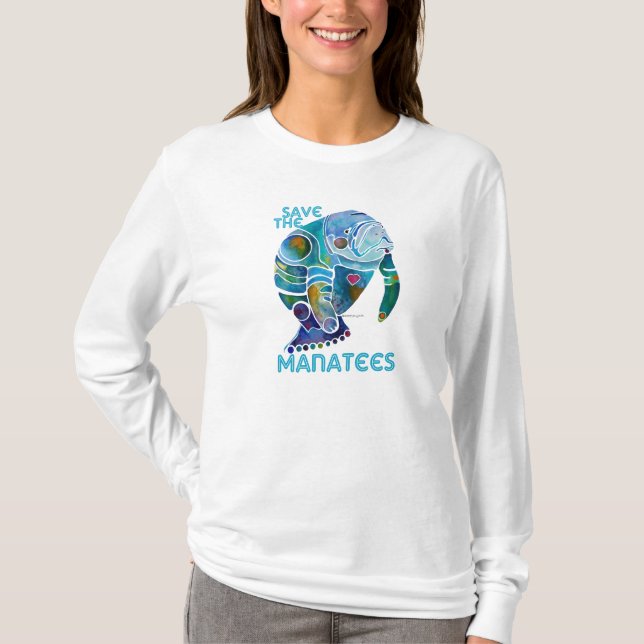 Salvar a camisa por muito tempo Sleeved das (Frente)