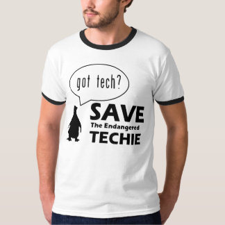 Salvar a camisa psta em perigo de Techie