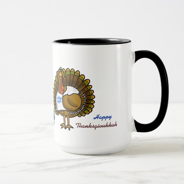 Salvar a caneca de Thanksgivukkah da data 79811 (Direita)