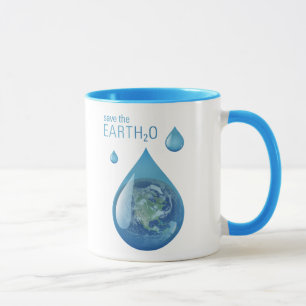 Salvar a caneca do planeta da água