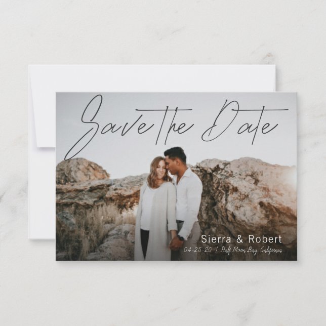 Salvar a data Anúncio de traço de Caneta suave (Frente)