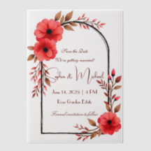 "Salvar a data" Casamento personalizado