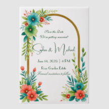 "Salvar a data" Casamento personalizado