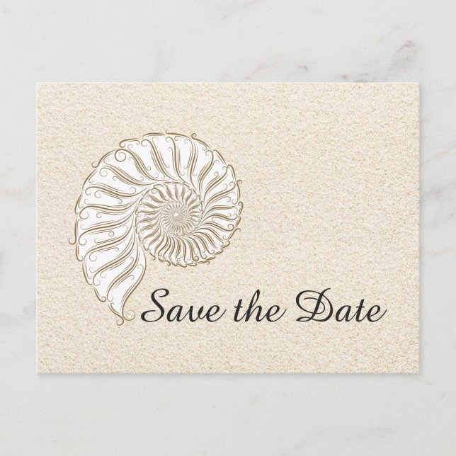 Salvar a data/convite do cartão postal (Frente)