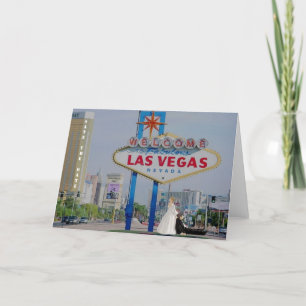 SALVAR A DATA Do Cartão De Casamento De Las Vegas