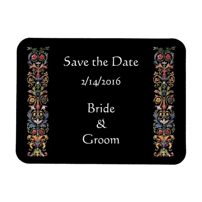 Salvar a data do ímã de arte ventilado iluminado (Horizontal)