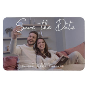 Salvar a Data Ímã de Foto Personalizado - Personal
