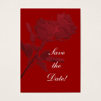 Salvar a data - Rosa vermelha