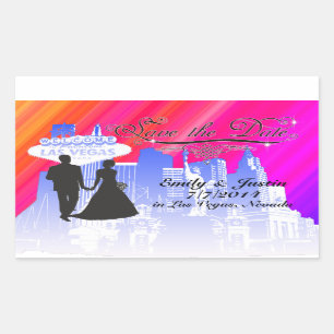 SALVAR A ETIQUETA DA DATA COM VISTA DE LAS VEGAS