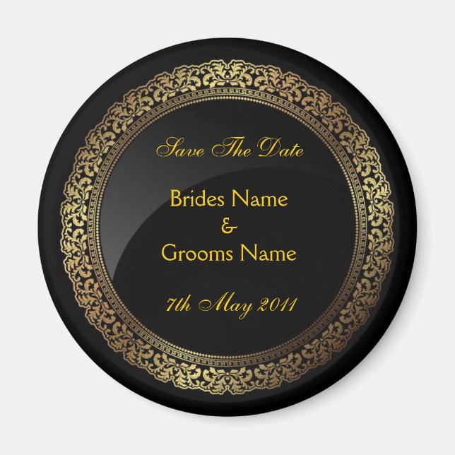 Salvar a imã de geladeira de Data (Frente)