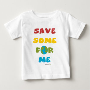 Salvar algum para mim camisetas do bebê