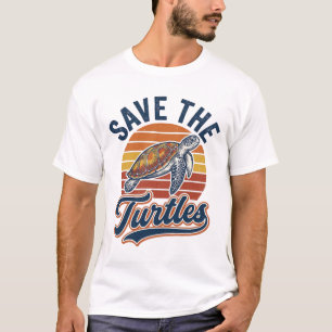 Salvar As Tartarugas Camiseta De Tartaruga Marinha
