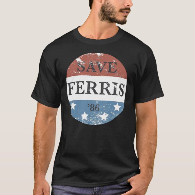 Salvar Camiseta Ferris Clássica (Frente)