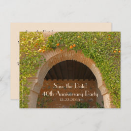 Salvar Data Anúncio de 40º Aniversário de Casament