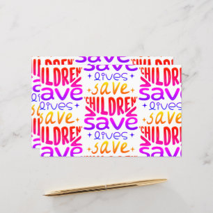 Salvar Filhos, Salvar Vidas