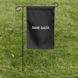 Salvar Gaza - texto personalizado branco preto - m