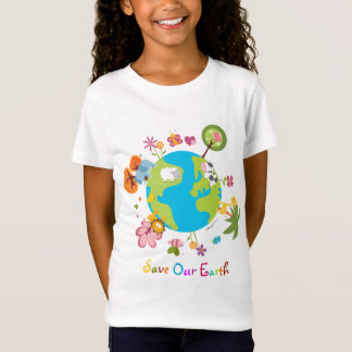 Salvar nossas camisetas dos miúdos da terra