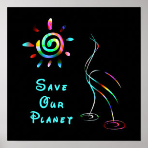 Salvar nosso poster do planeta