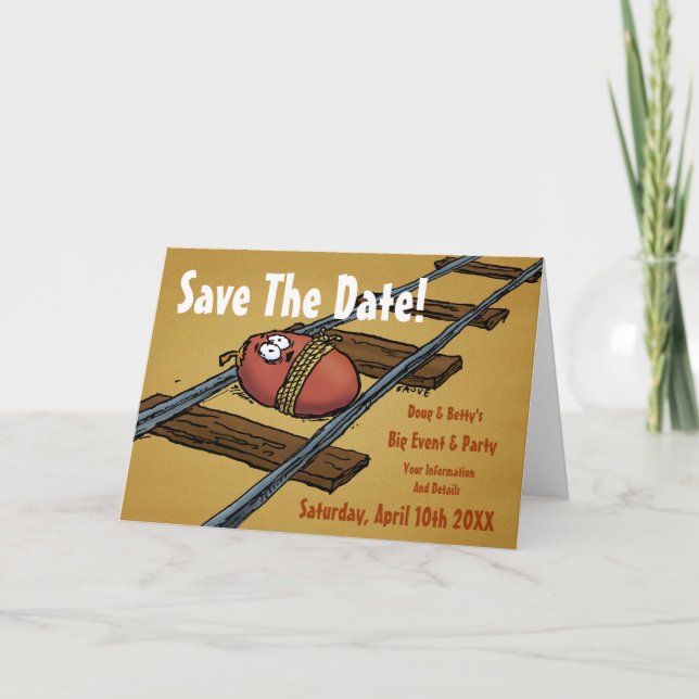 Salvar o Anúncio Engraçado de Data (Frente)