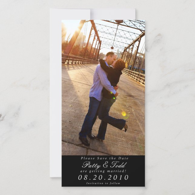 Salvar o Cartão com fotos de Data (Frente)