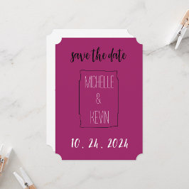 Salvar o cartão de data moderno