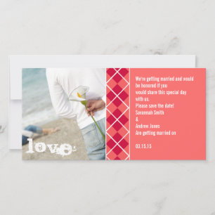 Salvar o Convite de Argyle de Data