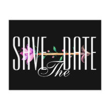 Salvar o Convite de Cartão-postal de Data