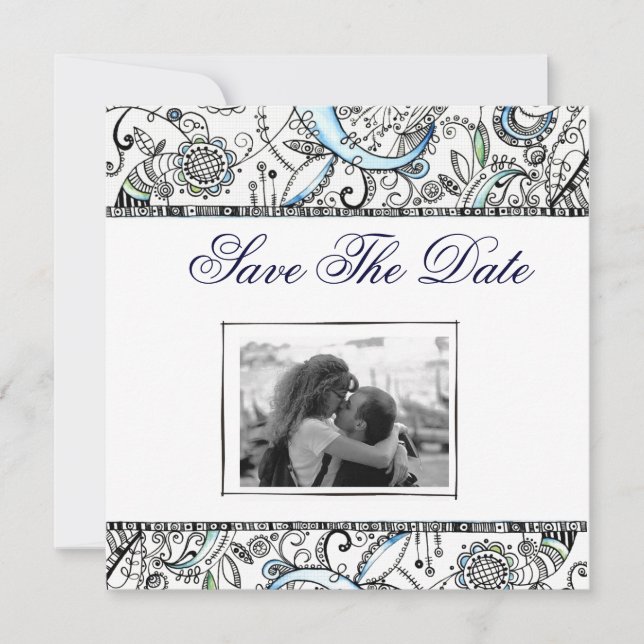 Salvar o convite do casamento da data (Frente)