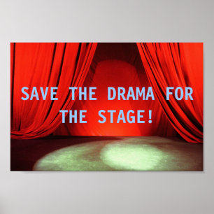 SALVAR O DRAMA PARA o poster do PALCO