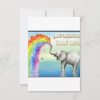 Salvar o Elefante de Convite de Data e a Escritura