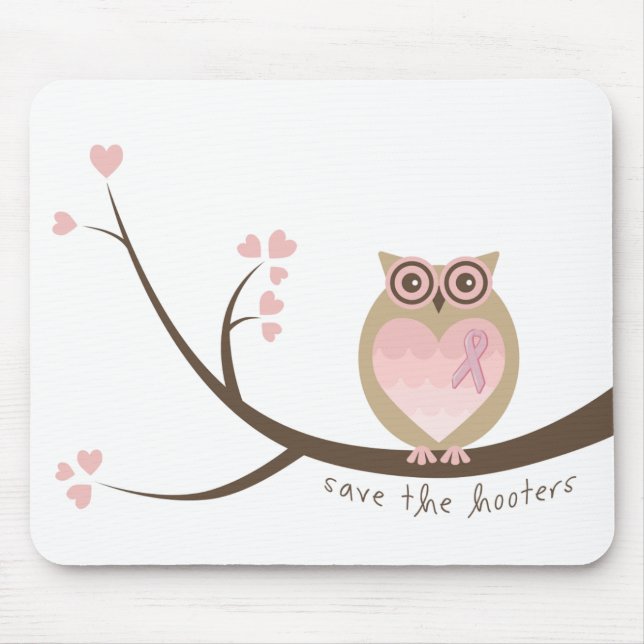 Salvar os Hooters Mousepad (Frente)